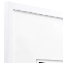 Ceanothe Cadre photo wild blanc 30x40 cm avec passe-partout 15x20 cm Fabriqué en France* Cadre 30 X 40 Cm - A3|Cadre