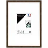 Ceanothe Cadre photo wild ébène 30x40 cm avec passe-partout 15x20 cm Fabriqué en France* Cadre 30 X 40 Cm - A3