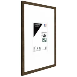 Ceanothe Cadre photo wild ébène 30x40 cm avec passe-partout 15x20 cm Fabriqué en France* Cadre 30 X 40 Cm - A3