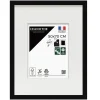 Outlet Ceanothe Cadre photo wild noir 50x70 cm avec passe-partout 30x40 cm Fabriqué en France