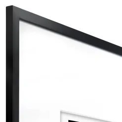 Outlet Ceanothe Cadre photo wild noir 50x70 cm avec passe-partout 30x40 cm Fabriqué en France
