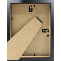 Ceanothe Cadre photo 13x18 cm milan noir avec passe-partout 10x15 cm Fabriqué en France* Cadre 13 X 18 Cm