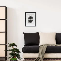 Discount Ceanothe Cadre photo 30x40 cm milan noir avec passe-partout 20x30 cm Fabriqué en France