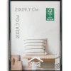 Cadre plastique gallery Ariane Home noir l.21 x H.29cm* Cadre 21 X 29,7 Cm - A4