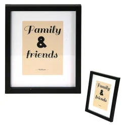 The Home Deco Factory Cadres photos en bois La vie en famille (Lot de 8)