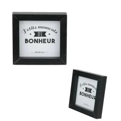 The Home Deco Factory Cadres photos en bois La vie en famille (Lot de 8)