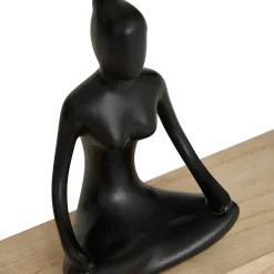 Atmosphera Créateur D'Intérieur Calendrier métal Yogi H.28,5cm assorti- Beige- Atmosphera* Statue Décorative