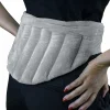 Vivezen Ceinture lombaires chauffante avec bandes auto-agrippantes réglable taille 36 à 54 - Gris clair -* Bouillotte