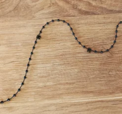 Avosdim Chainette de liaison 89mm noire - 80 crochets (40 bandes)* Accessoire De Store