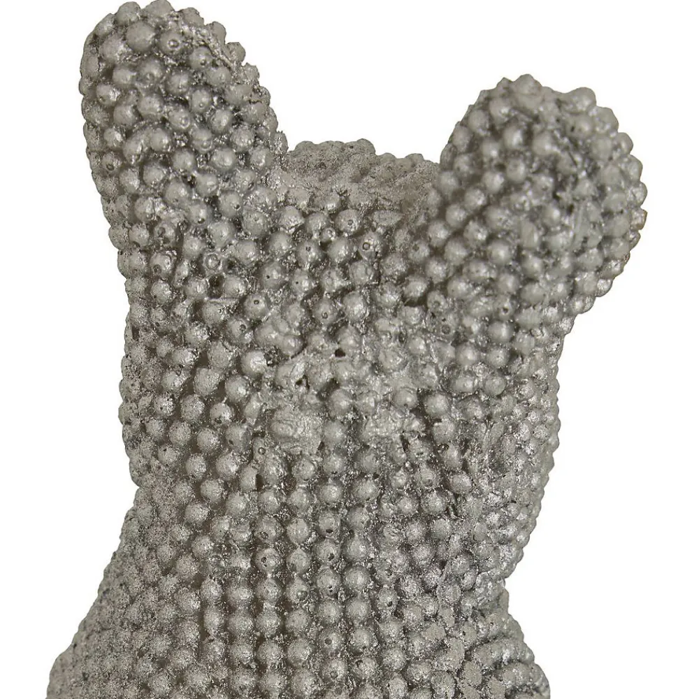 Atmosphera Créateur D'Intérieur Chien déco Eden H.10cm assorti - Argenté- Atmosphera* Statue Décorative