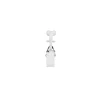 GoodHome Clips coulissants universels pour rails en aluminium/plastique x 100* Rail À Rideaux
