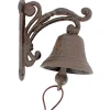 Best La Grande Prairie Cloche carillon en fonte 12x8x13cm