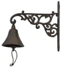Discount La Grande Prairie Cloche carillon fonte Arabesques 21x24x10cm