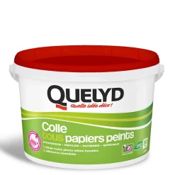 Quelyd Colle papier peint avec indicateur coloré 10kg* Colle Papier Peint