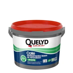 Quelyd Colle pour revêtements lisses de rénovations légers (jusqu'à 200g/m²) pâte 5kg* Colle Papier Peint