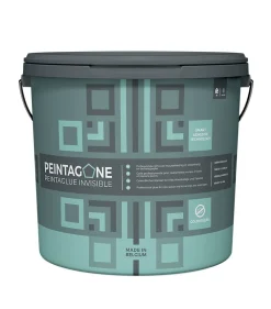 Discount Peintagone Colle professionnelle pour revêtements muraux imprimés intérieurs - PeintaGlue Invisible, 4,5 kg