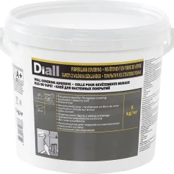 Clearance Diall Colle toile de verre 5kg Blanc