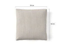 New Lisa Design Colombine - coussin - en velours côtelé - 54x54 cm -