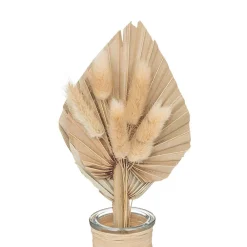 Sale Atmosphera Créateur D'Intérieur Composition fleurs séchées Sea view - verre - H28 cm - Atmosphera