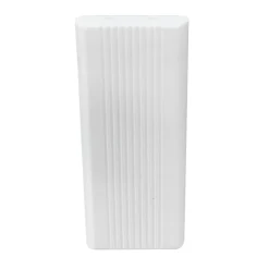 Orciel Contrepoids de tirage 75x32mm métal et plastique blanc* Rail À Rideaux