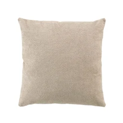 Online Paris Prix Coussin - Effet bouclette (45x45 cm - Naturel)