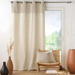 Online Paris Prix Coussin - Effet bouclette (45x45 cm - Naturel)