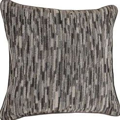 Discount Linder Coussin - Effet Moucheté (45x45 cm - Gris)
