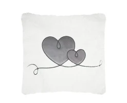 Eden Coussin 45 x 45 cm sherpa doux reves* Coussin Pour Canapé