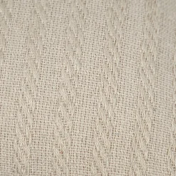Sale Meubletmoi Coussin carré 40 x 40 cm en coton brodé en lignes beige - TWINKLE