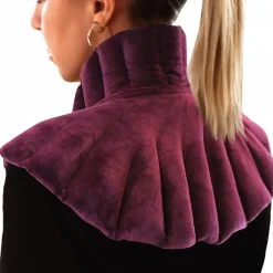 New Vivezen Coussin chauffant, tour de cou pour épaules et nuque - Prune -