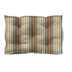 Sale Ornami Coussin câle reins déperlant Bayader rayé multicouleurs L.60 x l.40 x ep.10cm