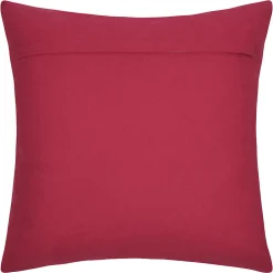 Lovely Casa Coussin décoratif montagne ski en coton (45x45 cm - Gris)* Coussin Pour Canapé