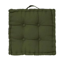 Eden Coussin de sol 40 x 40 cm Horizon uni kaki* Coussin Pour Canapé