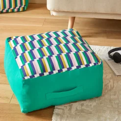 Best Atmosphera Créateur D'Intérieur Coussin de sol Disso vert 48x48cm - Atmosphera