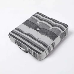 Homescapes Coussin de sol gris - morocco -* Coussin De Sol