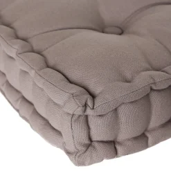 Atmosphera Créateur D'Intérieur Coussin de sol gris 40x40 cm - Atmosphera