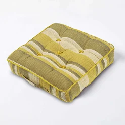 Homescapes Coussin de sol jaune - morocco -* Coussin De Sol