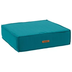 Hespéride Coussin de sol Korai bleu canard 45x45cm en polyester -* Coussin De Sol
