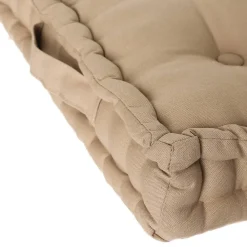 Best Atmosphera Créateur D'Intérieur Coussin de sol lin 40x40 cm - Atmosphera