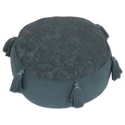 Best Atmosphera Créateur D'Intérieur Coussin de sol Little cottage bleu 43x18cm - Atmosphera
