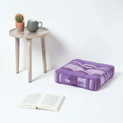Discount Homescapes Coussin de sol mauve - morocco -