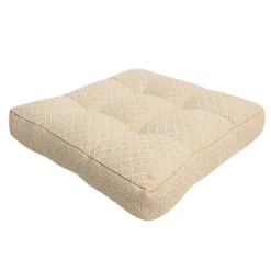 Coussin de sol sawyer naturel L.50 x l.50 cm* Coussin De Sol|Coussin