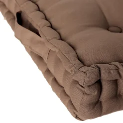 New Atmosphera Créateur D'Intérieur Coussin de sol taupe 40x40 cm - Atmosphera