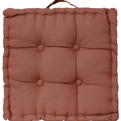 Atmosphera Créateur D'Intérieur Coussin de sol terracotta 40x40 cm - Atmosphera* Coussin De Sol