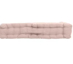 Hot Eden Coussin de sol uni en coton Panama