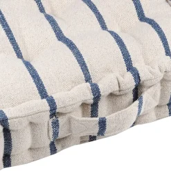 Lovely Casa Coussin de sol 45x45 cm St Trop marine coton* Coussin De Sol