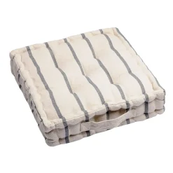 Lovely Casa Coussin de sol 45x45 cm St Trop anthracite coton* Coussin De Sol