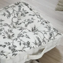 STOF Coussin de sol 45x45x10 cm CLARINE* Coussin De Sol