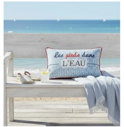 Discount Eden Coussin dehousable Les Pieds dans l eau
