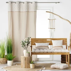 Douceur D'Intérieur Coussin déhoussable à pompons 